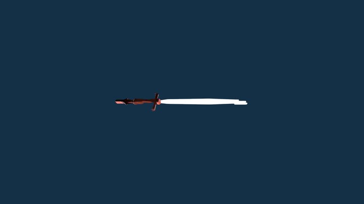 Electric Sword 3D Model