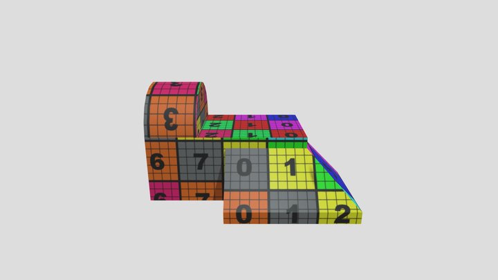 UV Building Haddad 3D Model