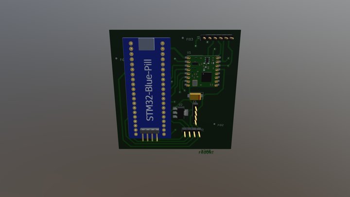 Blue 3D Model