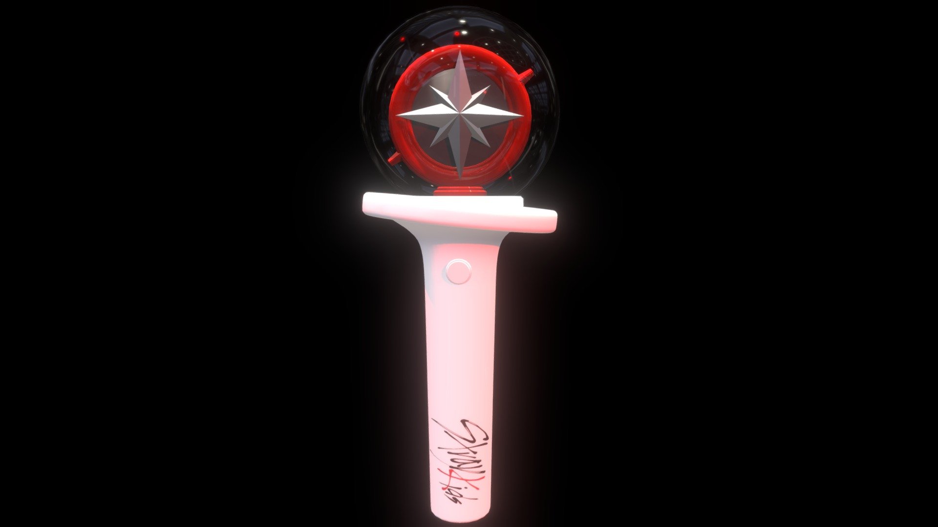 Stray Kids Lightstick | 스트레이 키즈 응원봉 — Sketchfab embed 3D viewer