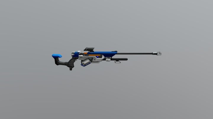 Ana Rifle 3D Model