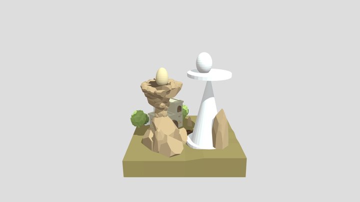 Cubeworld 3D Model