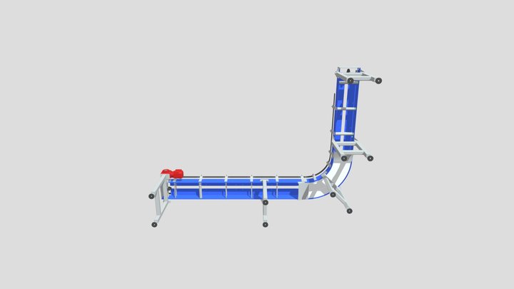 CONVEYOR INDUSTRIAL 3D Model