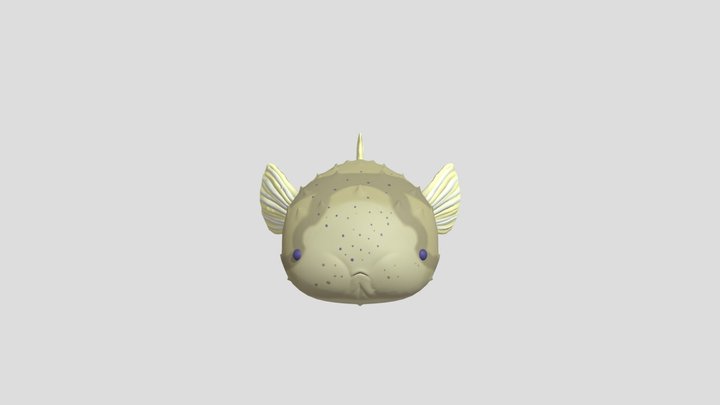 Pufferfish 3D Model