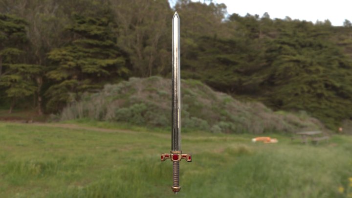 Labans Sword 3D Model