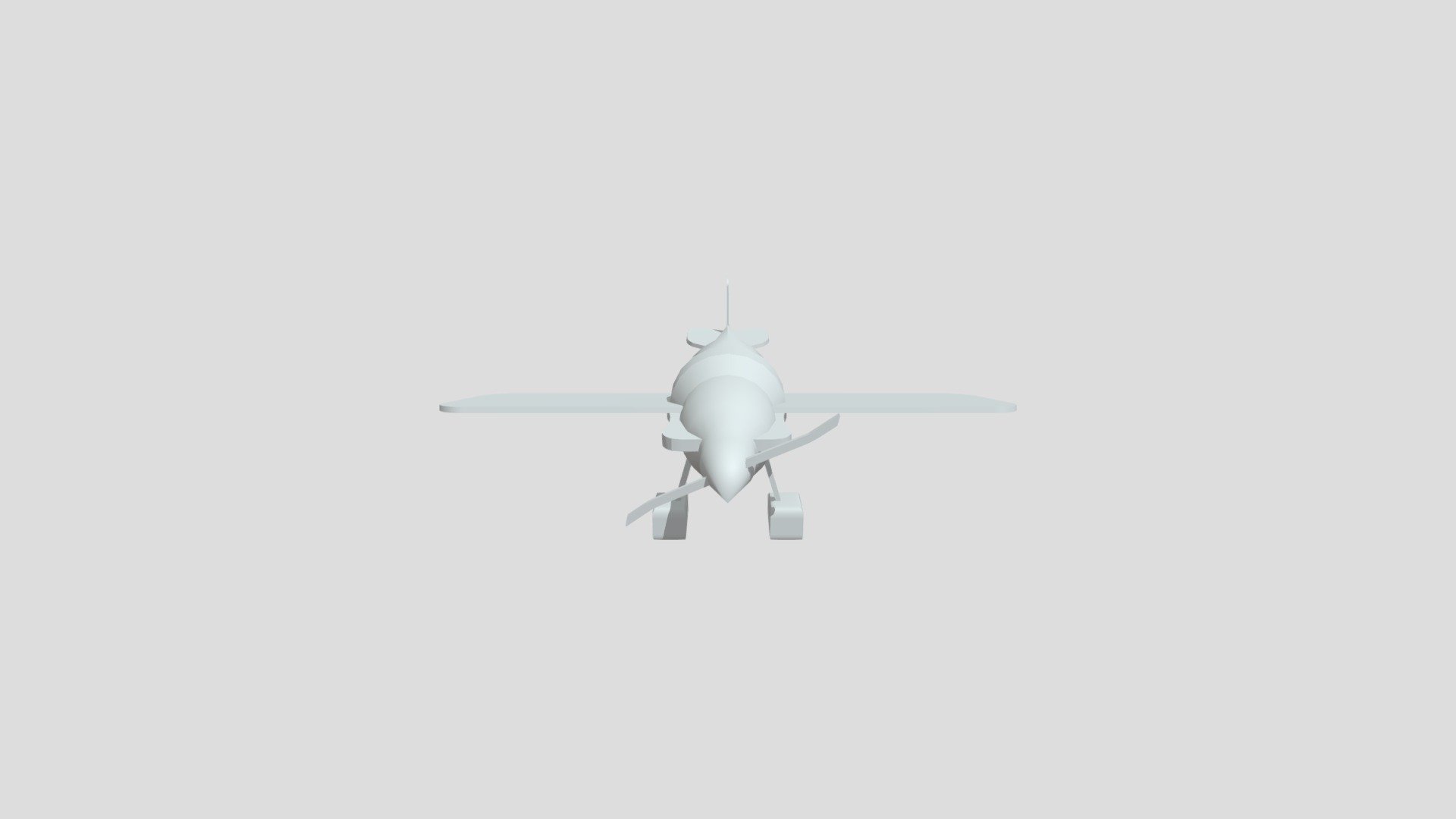 Airplane model - 3D model by ChielDeBuck [4dae6f9] - Sketchfab