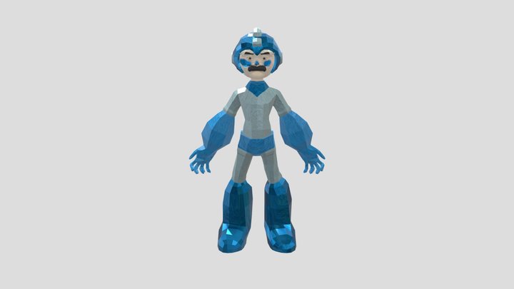 Trevis Megaman Textura Lindo 3D Model