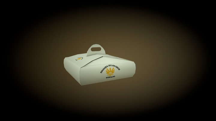 Canarian Cafe - cake box – Free 3D Model STL