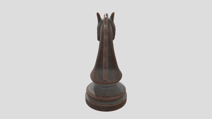 Figura szachowa 3D Model