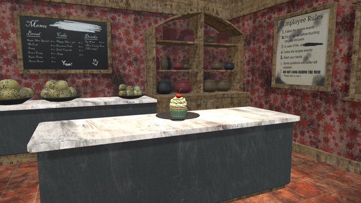Forgotten Bakery 3D Model