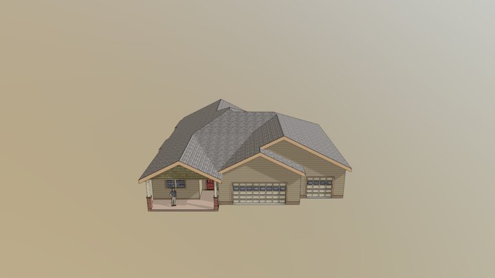 Test House 3D Model