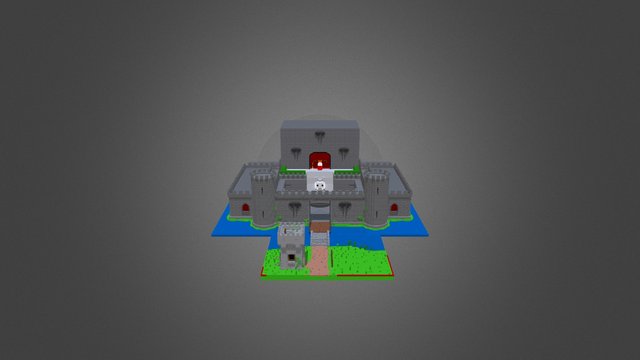 WIP3 Castle Attack 3D Model