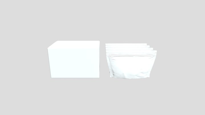 Rice Packaging 3D Model