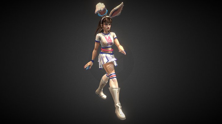 Bunny the Sorority girl! 3D Model
