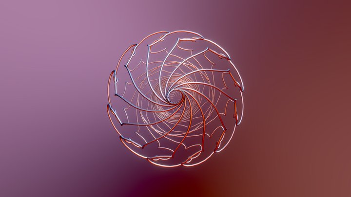 Bird song attractor 3D Model