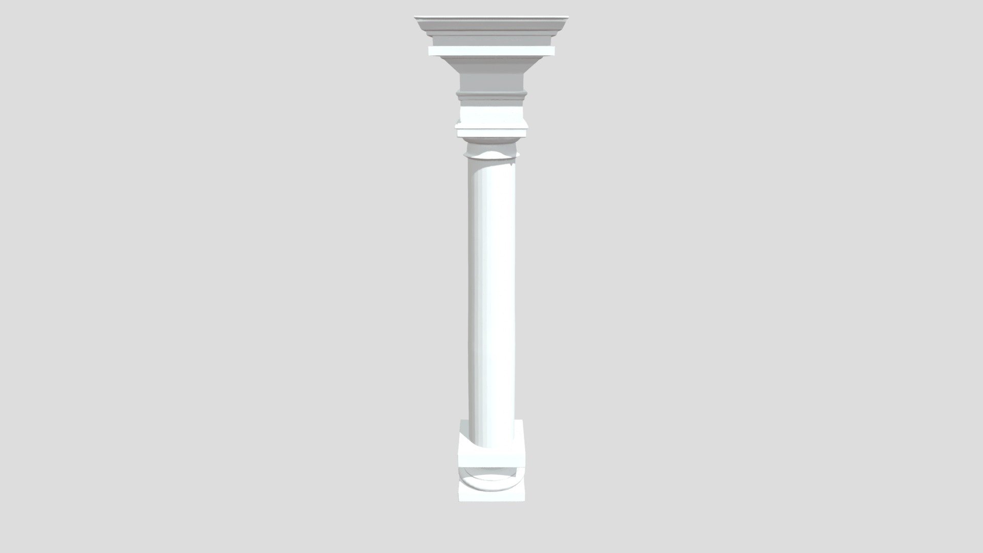 classical+column+3d+model - Download Free 3D model by ...
