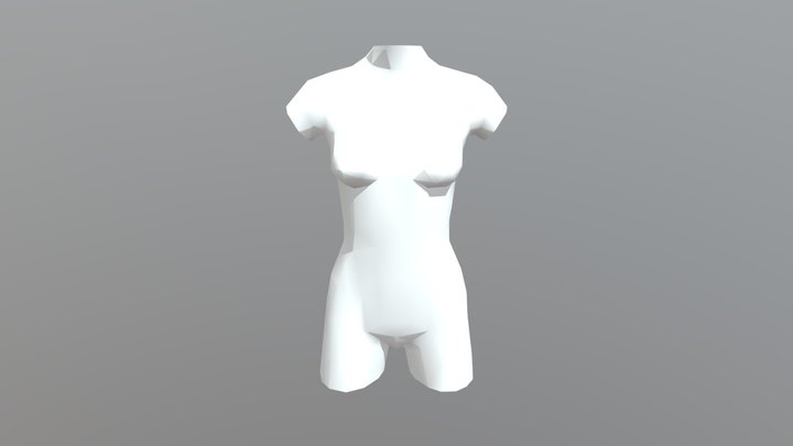 3D printed Mannequin-2 3D Model