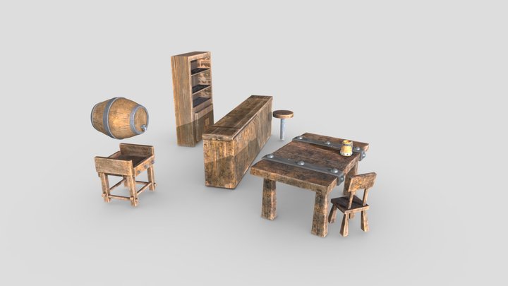 ASSETS TAVERN 3D Model