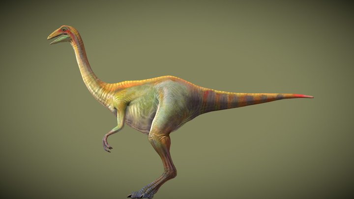 JWE2 Archaeornithomimus – Free 3D Model STL