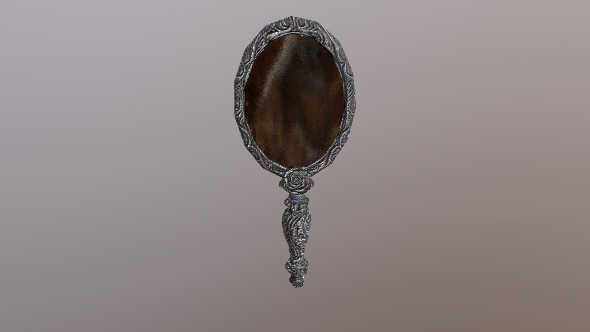 Silver Handmirror
