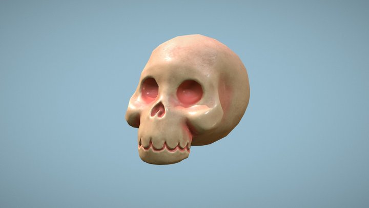 Granny Skull - HEAJ 3D Model