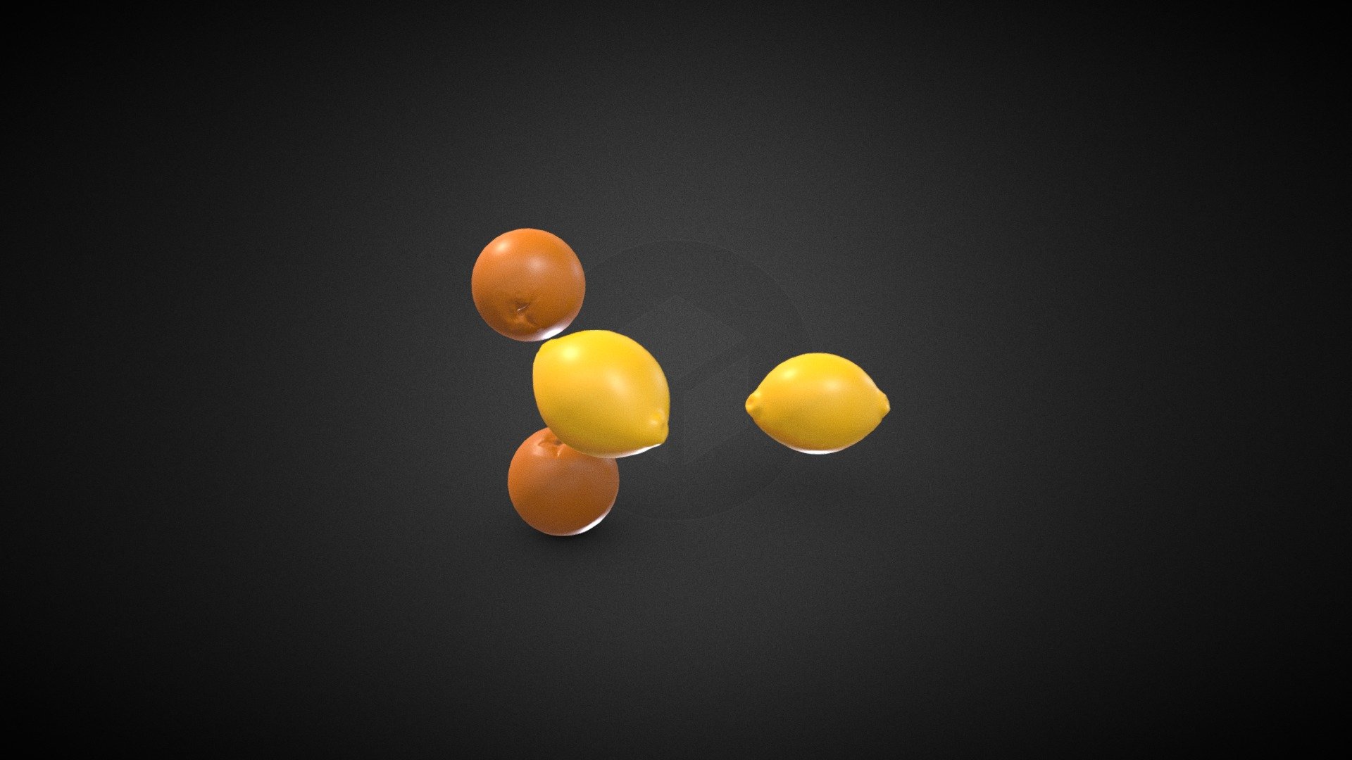 orange et citron