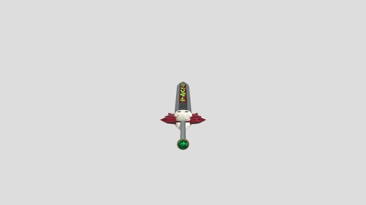 Zagreus_Sword 3D Model