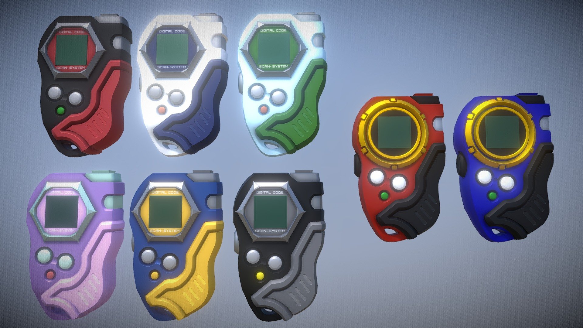 Frontier 20th Super Complete Selection Animation D-Scanner