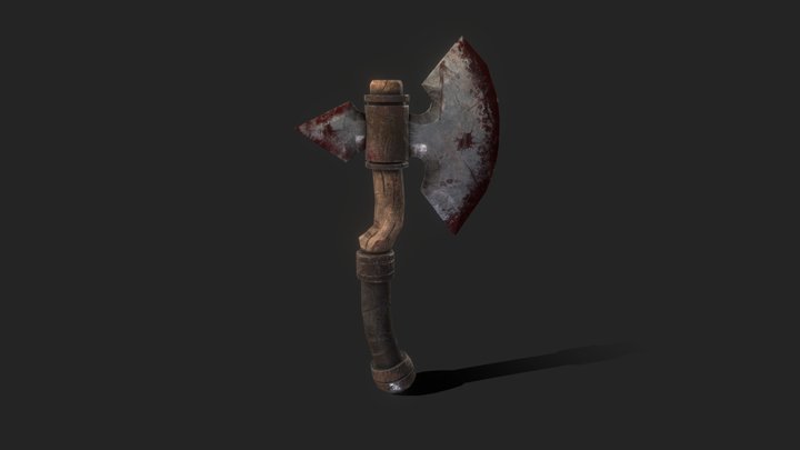 Old axe 3D Model
