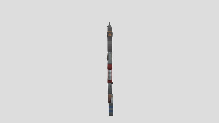 rust mc weapons 3D Model