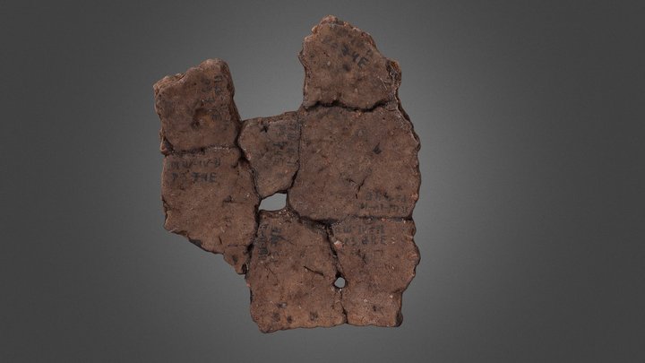 Фрагмент сосуда № 319 3D Model