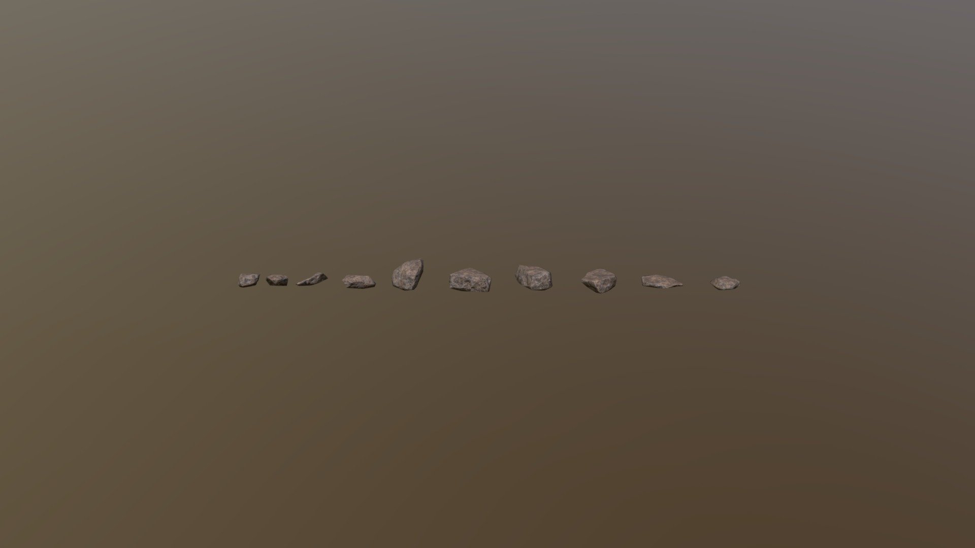 Seaside Rocks - w/ Textures - Ver 2 - 3D model by Fernando Sousa ...