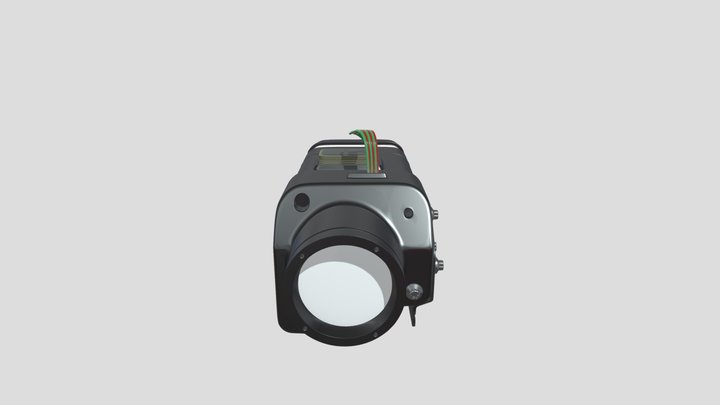 Scifi Gun Scope 3D Model