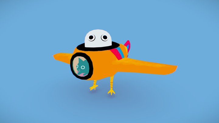 Rocketfriend 3D Model