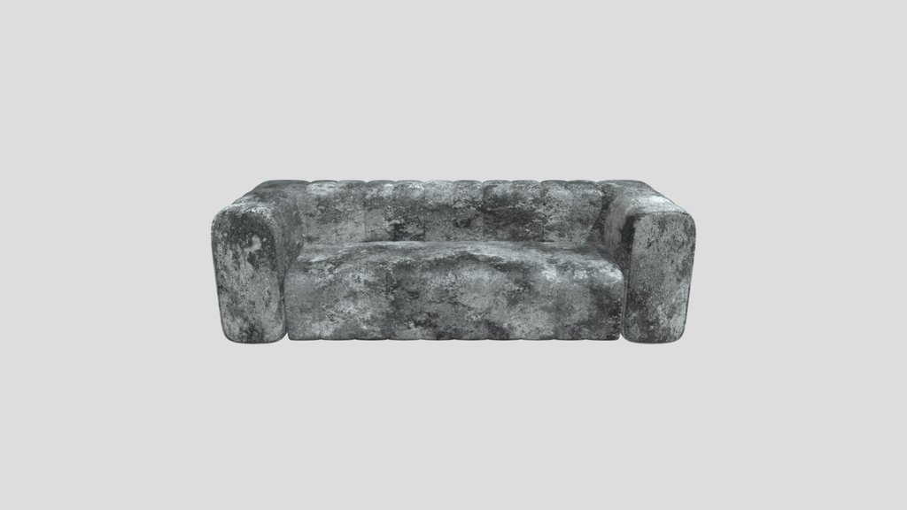 Modern Velvet Upholstered Sofa 3 Seater