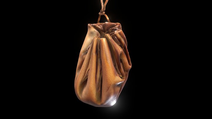 Midieval Wallet 3D Model