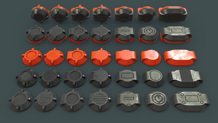 Oakton Set 3D Model