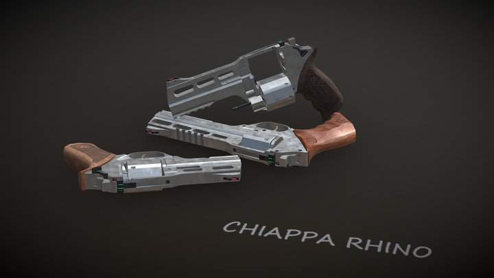 Revolver - Chiappa Rhino 3D Model