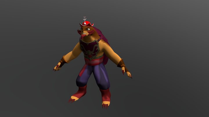 Pangolier Dota 2 3D Model