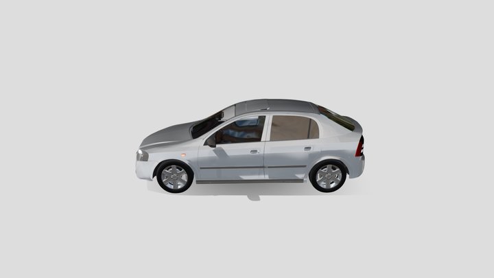 02_Chevrolet Astra 3D Model