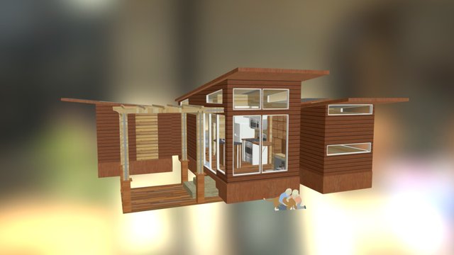 Starter House-Plant System, Large 3D Model