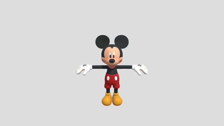 PC Computer - Disney Dreamlight Valley - Mickey 3D Model