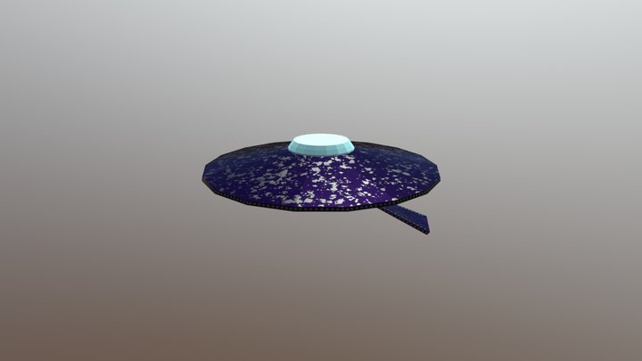 Alien UFO 3D Model
