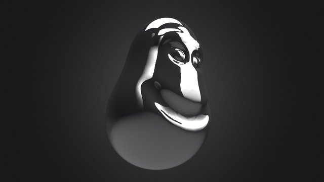 Poteto Man 3D Model