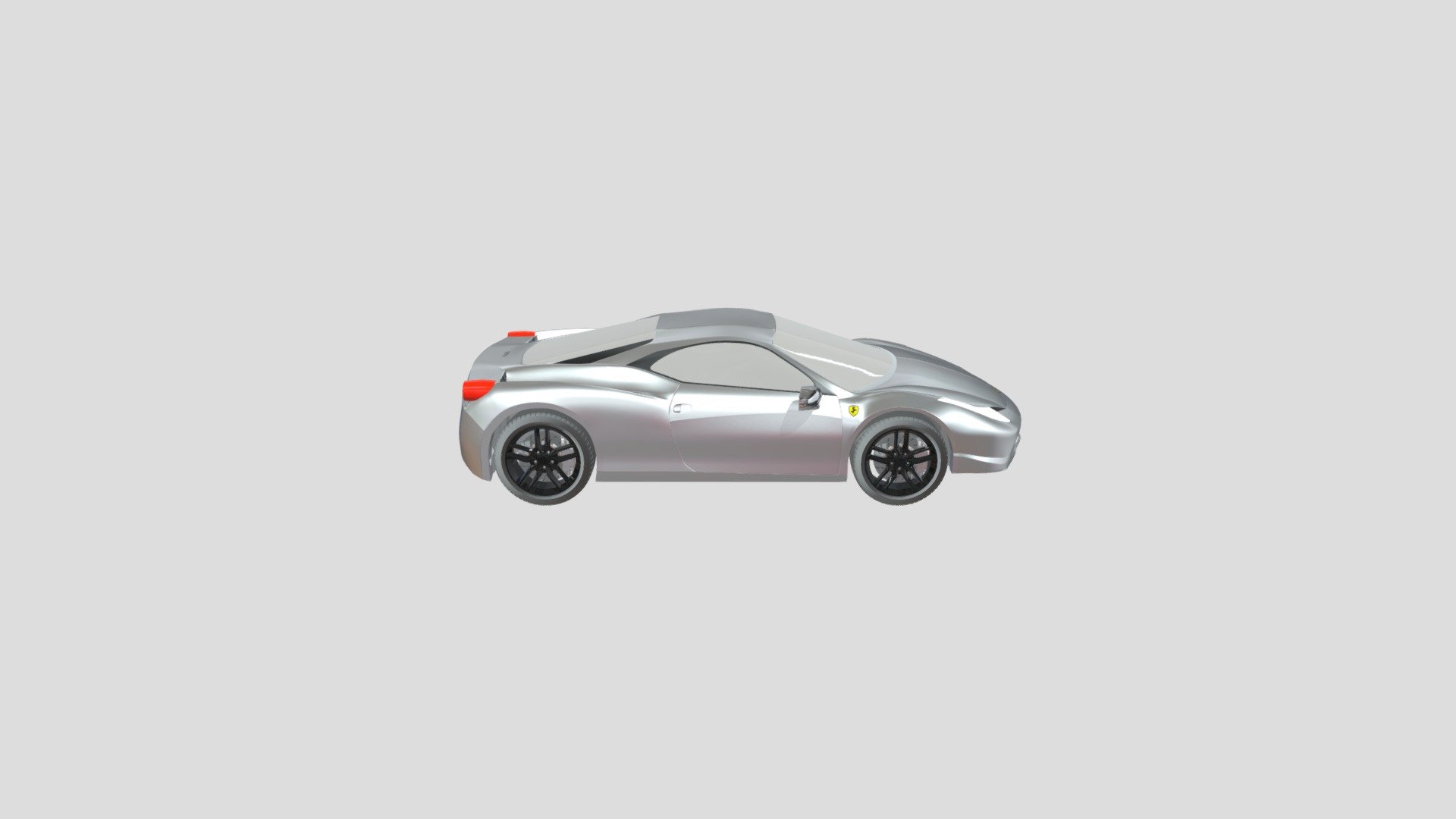ferrari 458 3d model