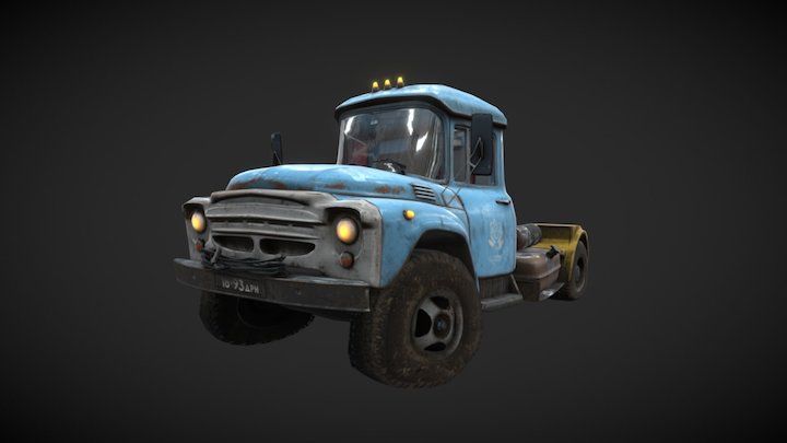 Zil 130 3D Model