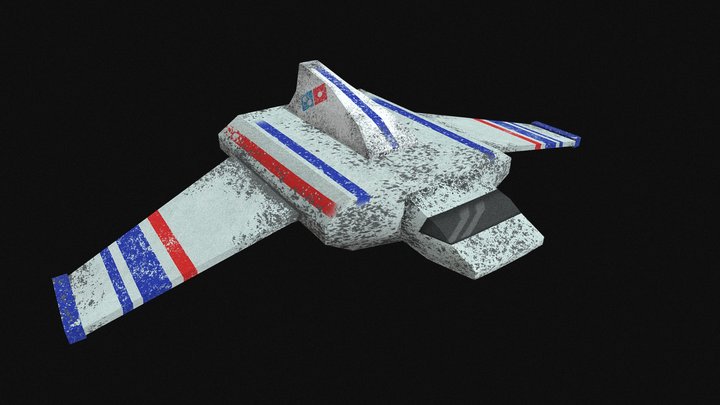Delivery Ship 3D Model