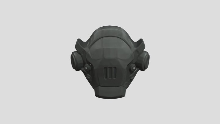 Gaz Mask 3D Model