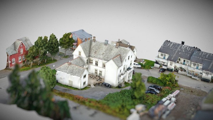 Apotekergården - Stokmarknes 3D Model