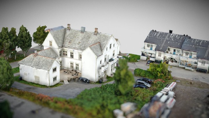 Apotekergården - Stokmarknes 3D Model